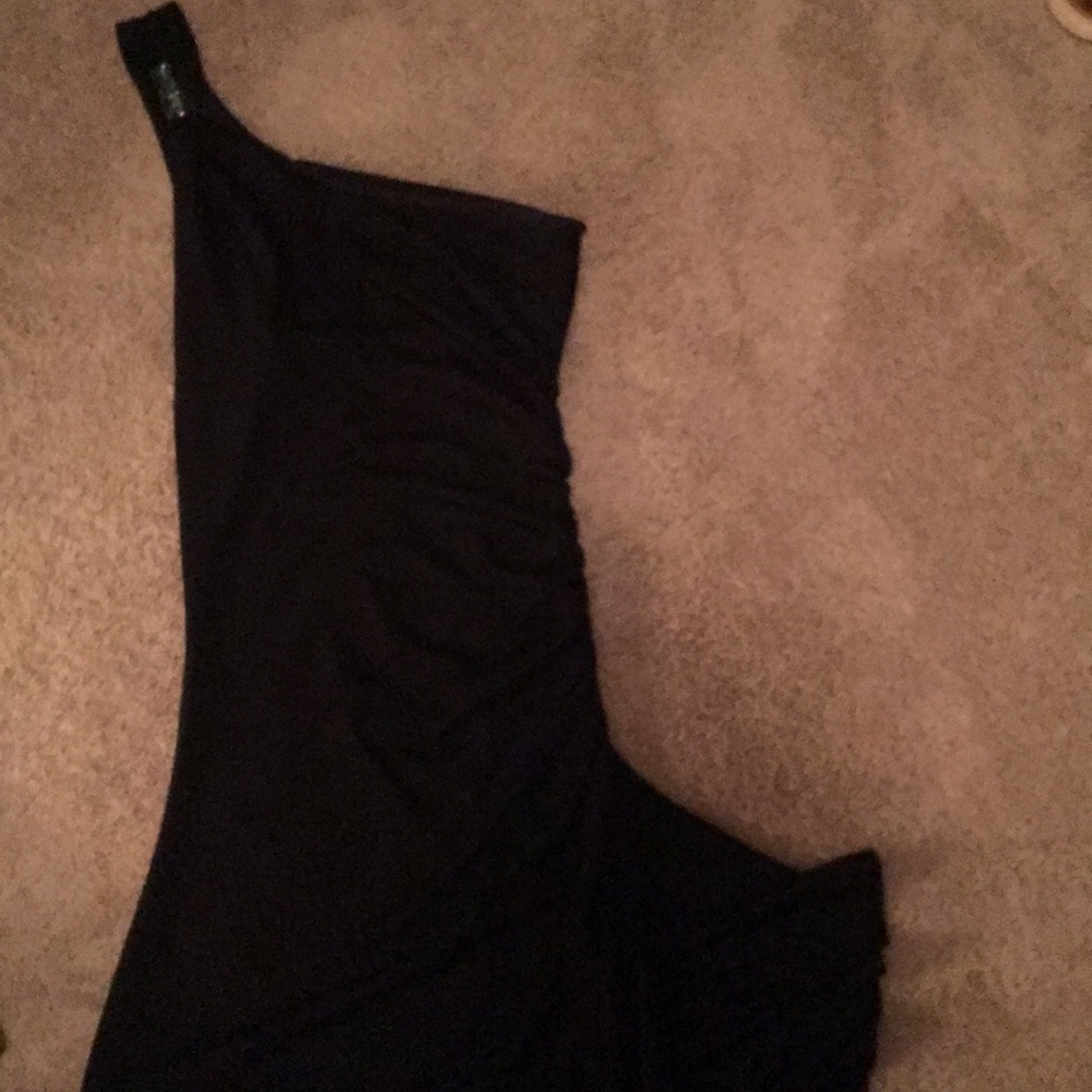 Classic maxi black dress size M